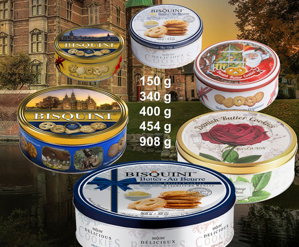 丹麥鐵罐裝黃油曲奇