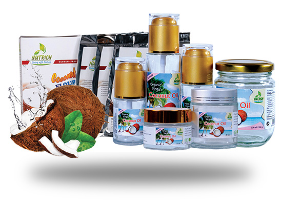 斯里蘭卡椰子油和椰子粉