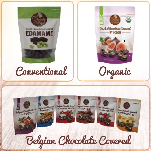 美國水果干夾心巧克力