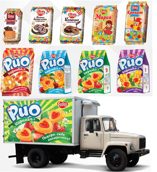 俄羅斯夾心餅干