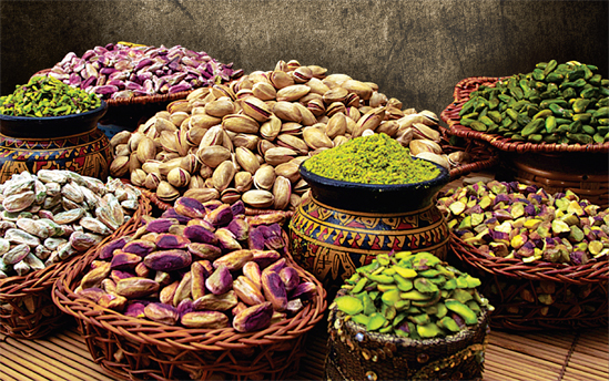 土耳其開心果和果干