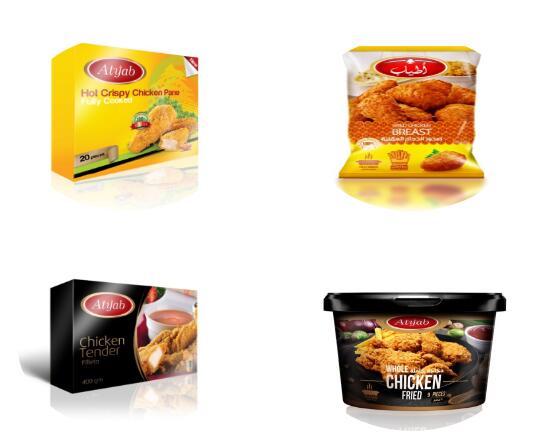 埃及冷凍漢堡和肉卷