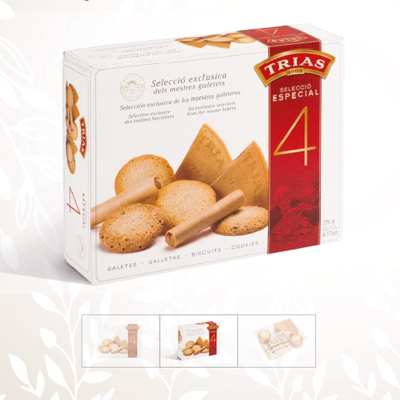 西班牙杏仁餅干（四種造型...