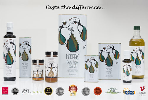 希臘橄欖油和百里香蜂蜜