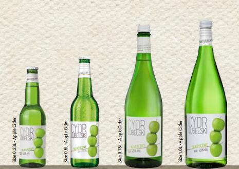 波蘭香檳酒和西打酒