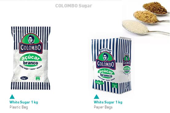 葡萄牙白糖和紅糖