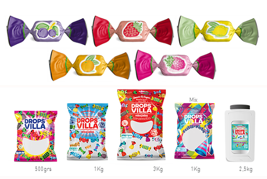 葡萄牙水果軟糖和硬糖