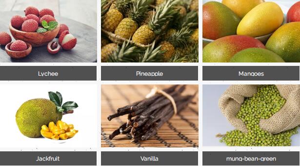 馬達加斯加水果、香料和豆...