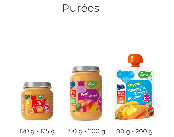 捷克德娃嬰兒果泥