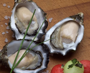 澳大利亞牡蠣和魚