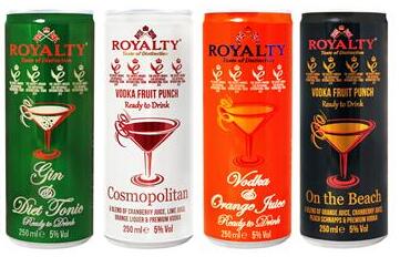 英國罐裝雞尾酒