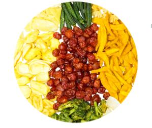 泰國蔬菜脆干和水果干